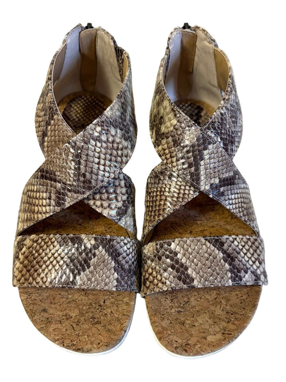 Adrienne Vittadini Womens Cary Open Toe Casual Strappy Sandal